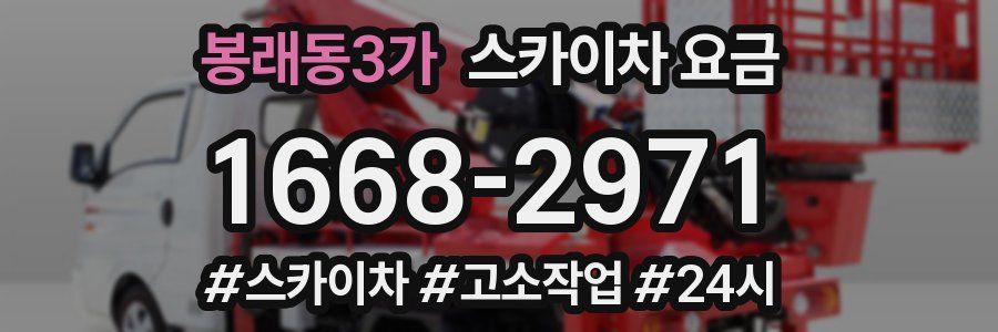 봉래동3가 스카이차 요금