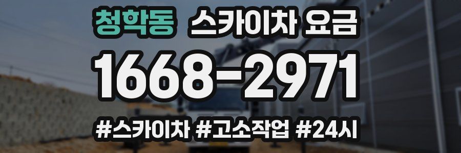 청학동 스카이차 요금