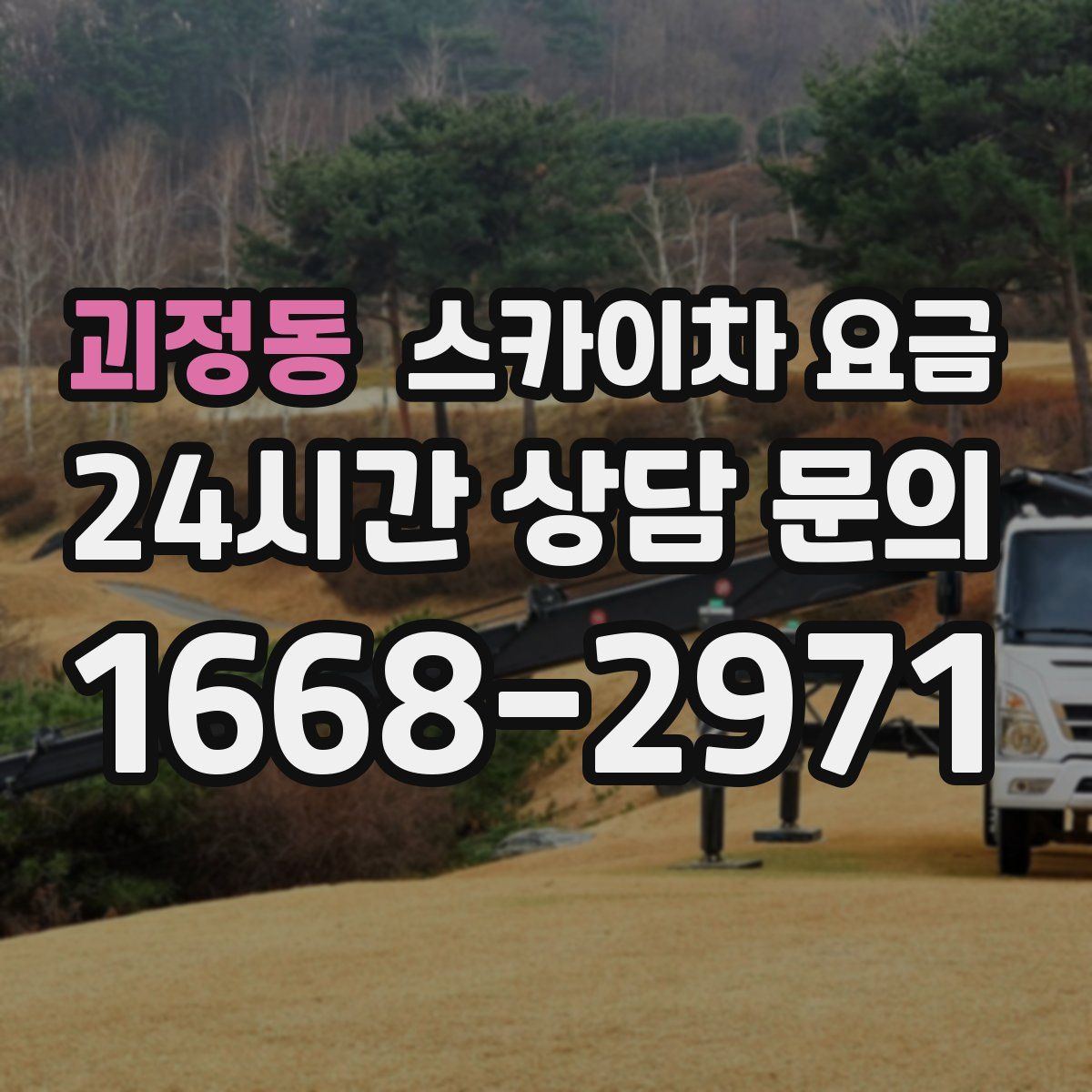 괴정동 스카이차 요금