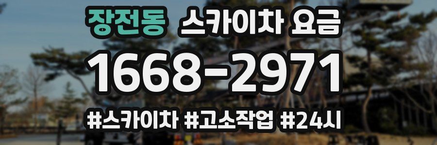 장전동 스카이차 요금