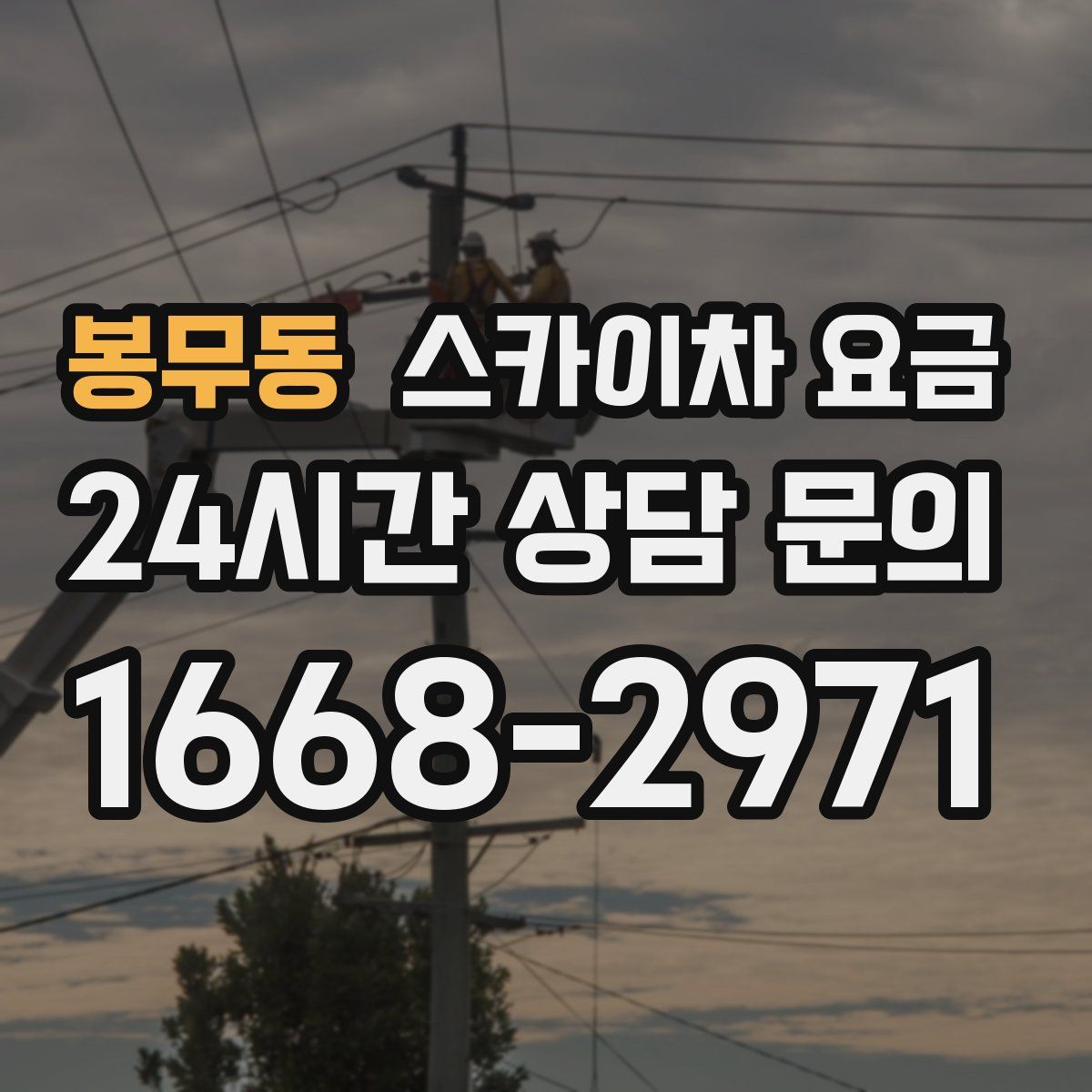 봉무동 스카이차 요금