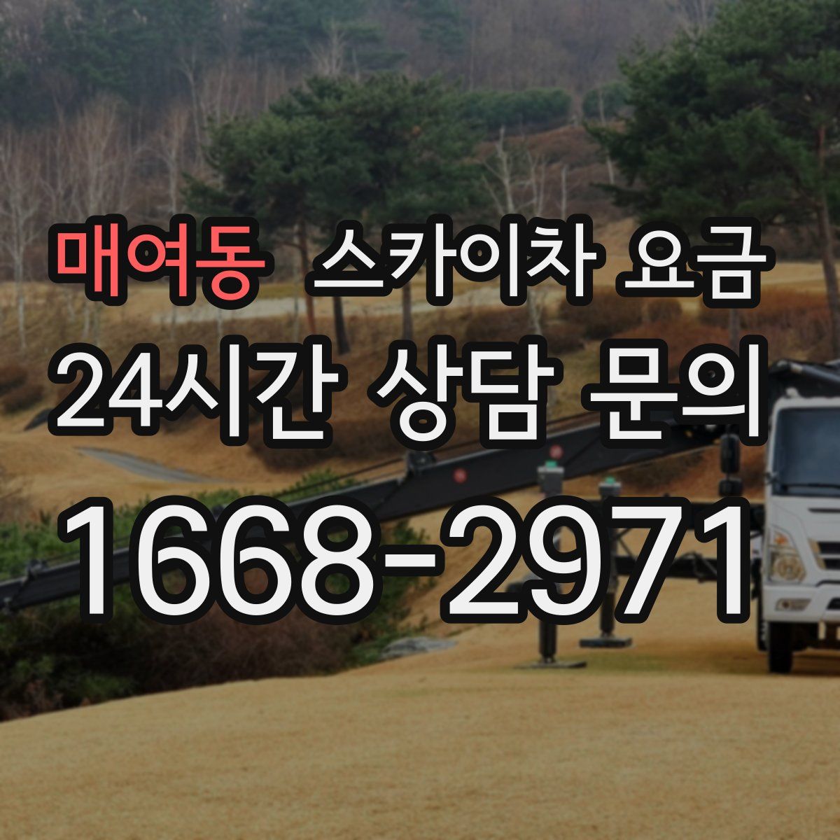 매여동 스카이차 요금