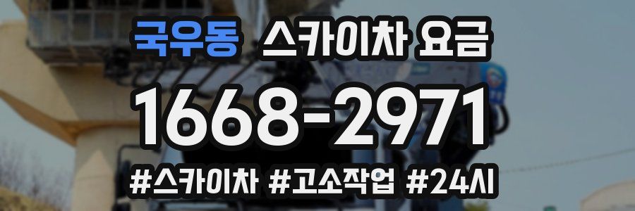 국우동 스카이차 요금