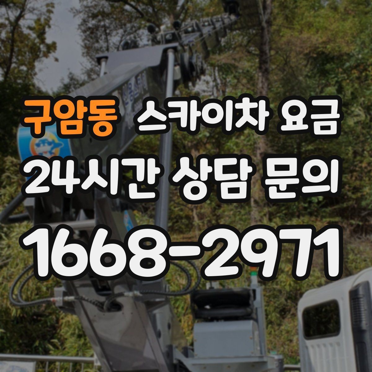 구암동 스카이차 요금 자재 포장 상태가 작업 속도에 미치는 영향