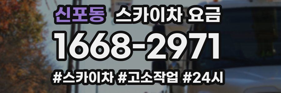 신포동 스카이차 요금