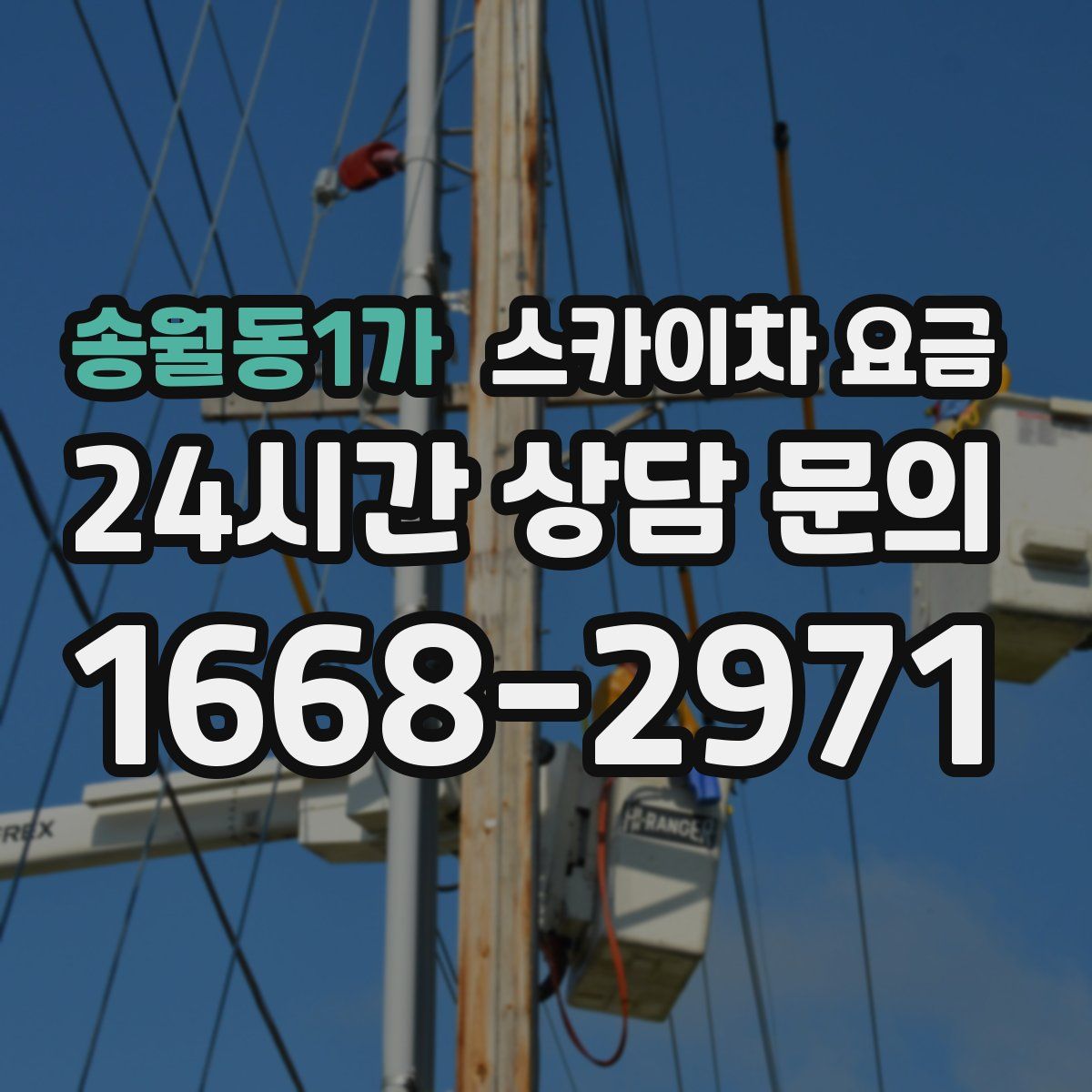 송월동1가 스카이차 요금