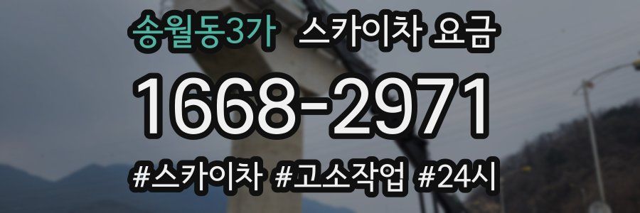 송월동3가 스카이차 요금