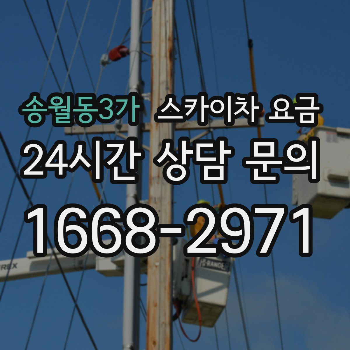 송월동3가 스카이차 요금