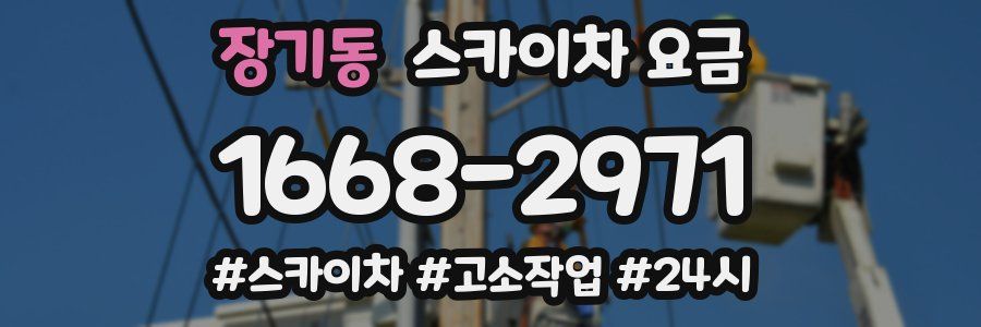 장기동 스카이차 요금
