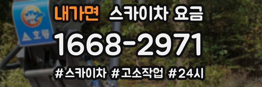 내가면 스카이차 요금