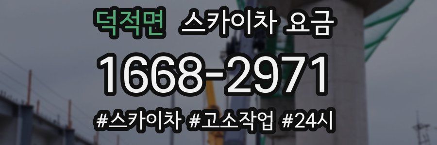 덕적면 스카이차 요금