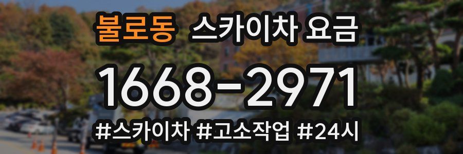 불로동 스카이차 요금