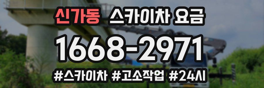 신가동 스카이차 요금