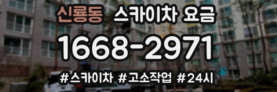 신룡동 스카이차 요금