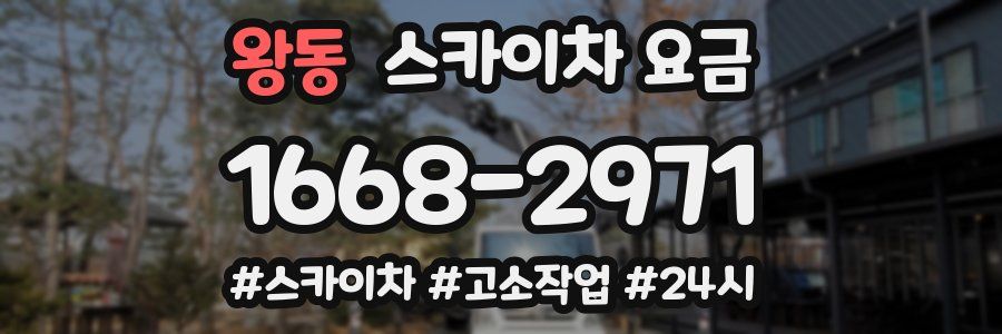 왕동 스카이차 요금