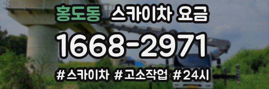 홍도동 스카이차 요금