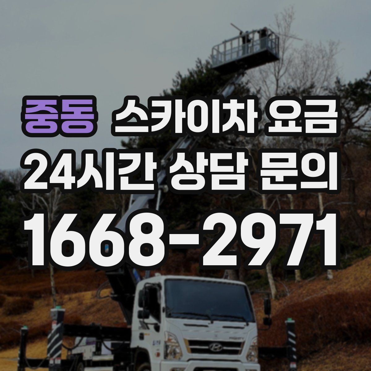 중동 스카이차 요금