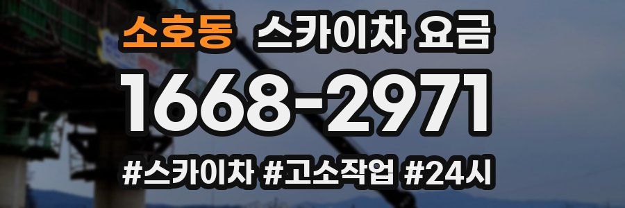 소호동 스카이차 요금