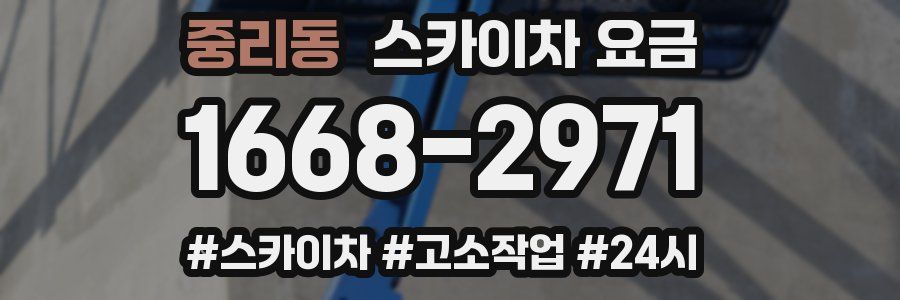 중리동 스카이차 요금