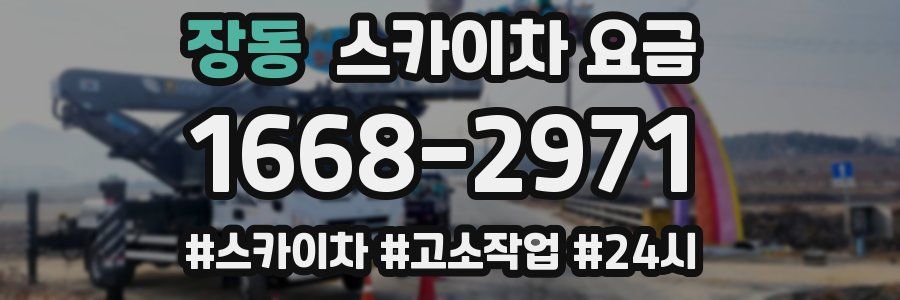장동 스카이차 요금