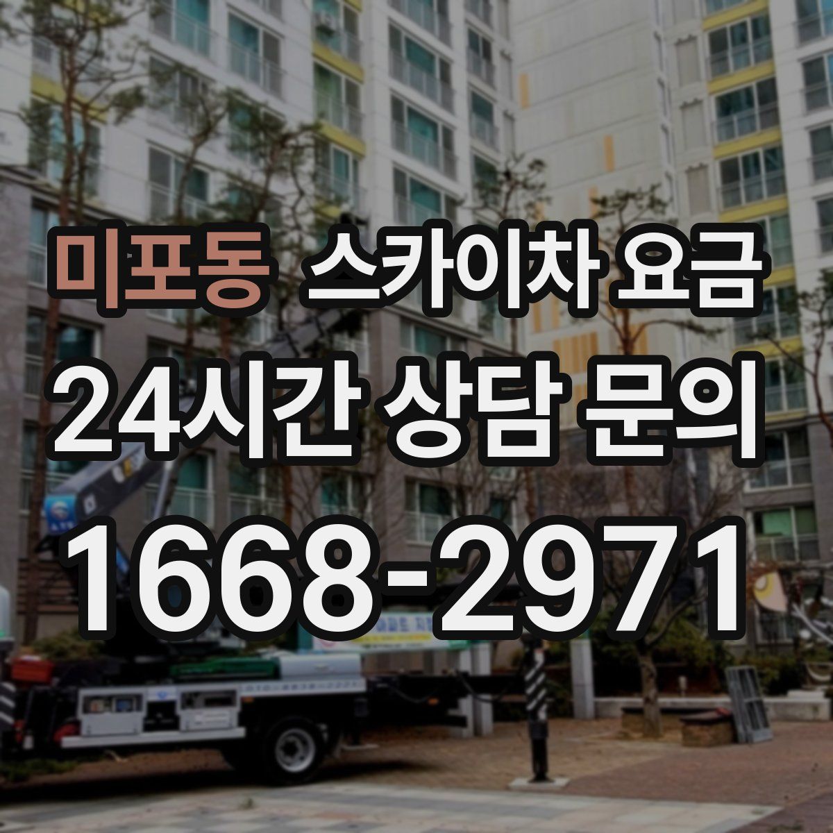 미포동 스카이차 요금