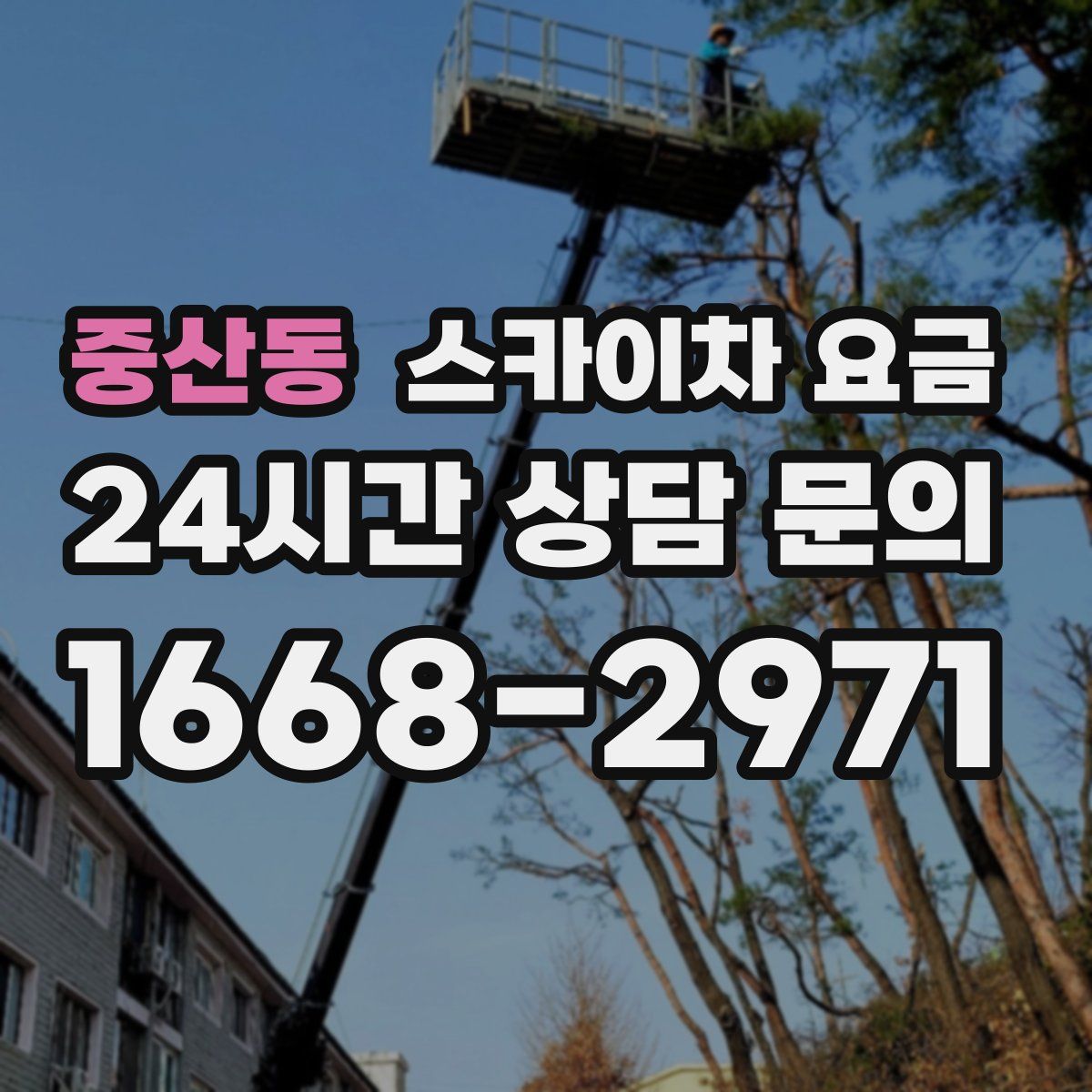 중산동 스카이차 요금