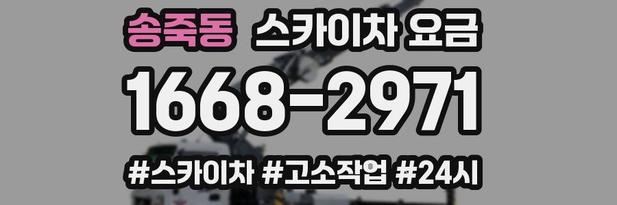 송죽동 스카이차 요금