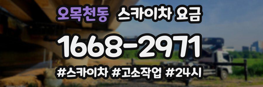 오목천동 스카이차 요금