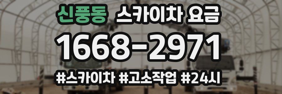 신풍동 스카이차 요금