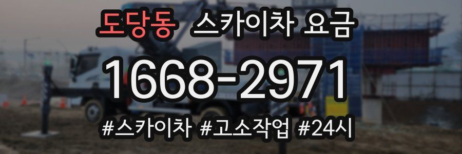 도당동 스카이차 요금