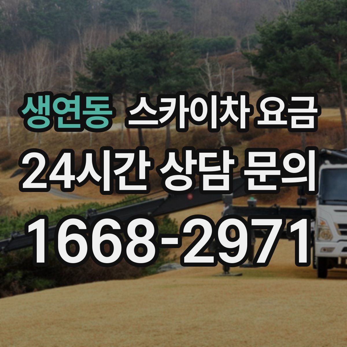 생연동 스카이차 요금