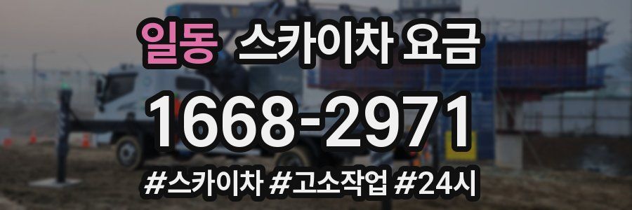 일동 스카이차 요금