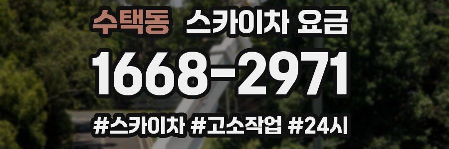 수택동 스카이차 요금