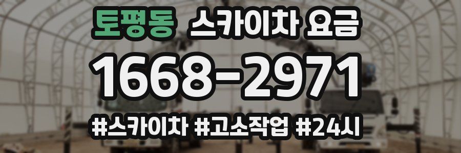 토평동 스카이차 요금