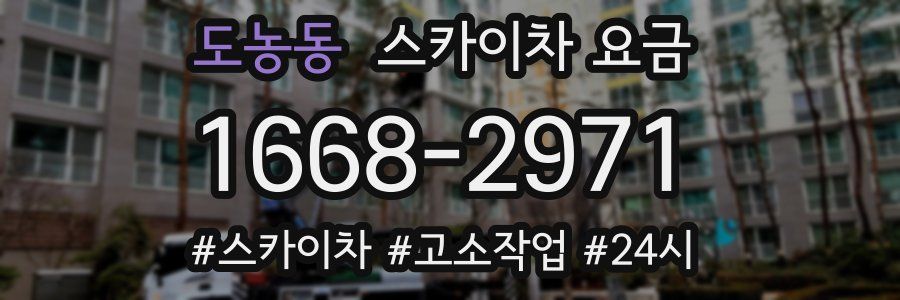 도농동 스카이차 요금