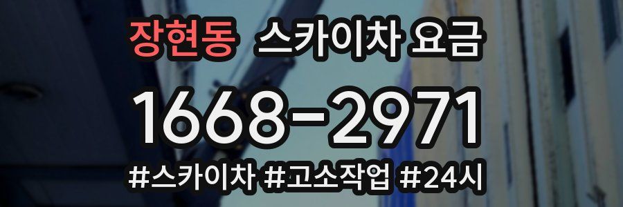 장현동 스카이차 요금