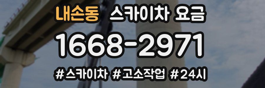 내손동 스카이차 요금