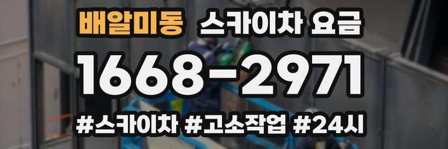 배알미동 스카이차 요금