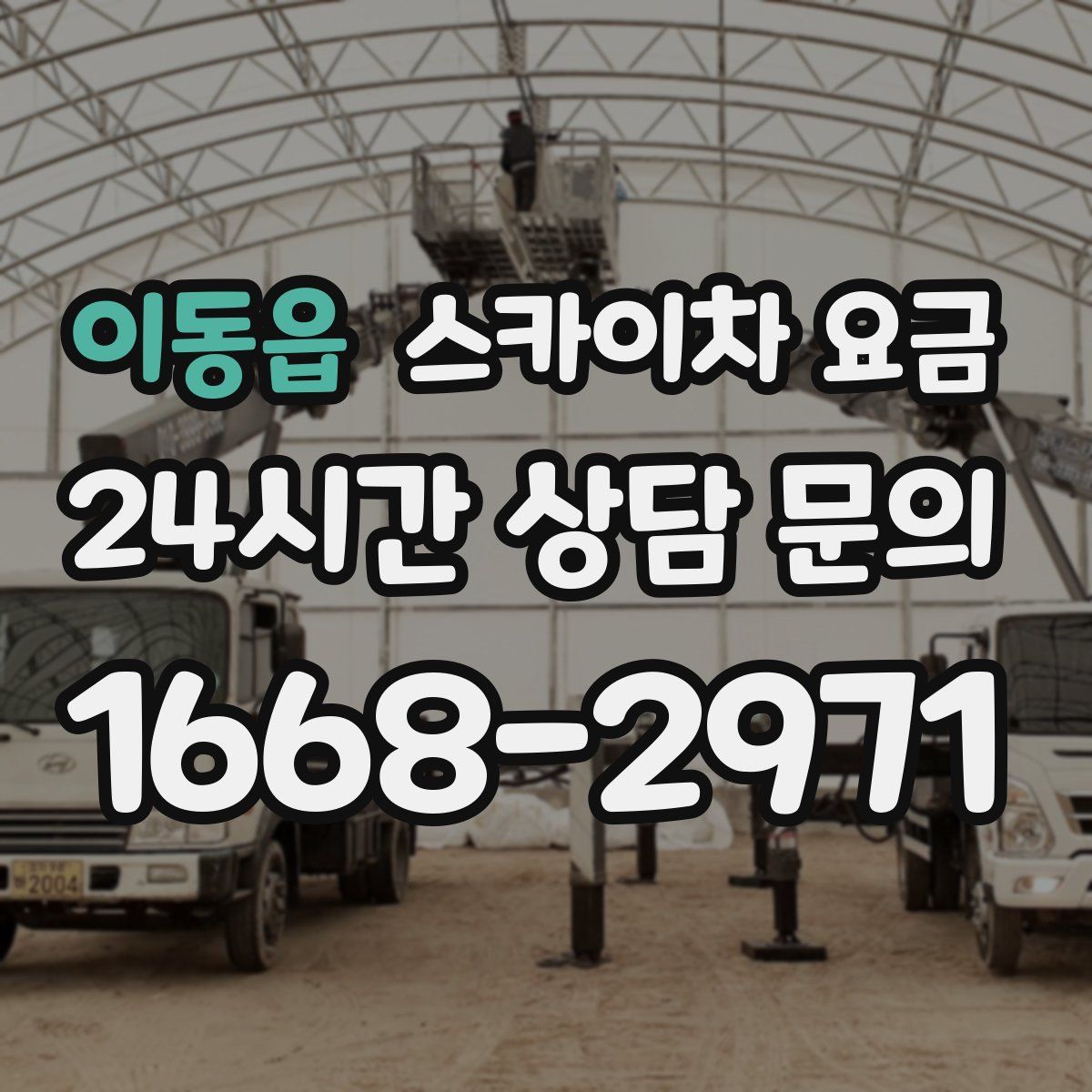 이동읍 스카이차 요금