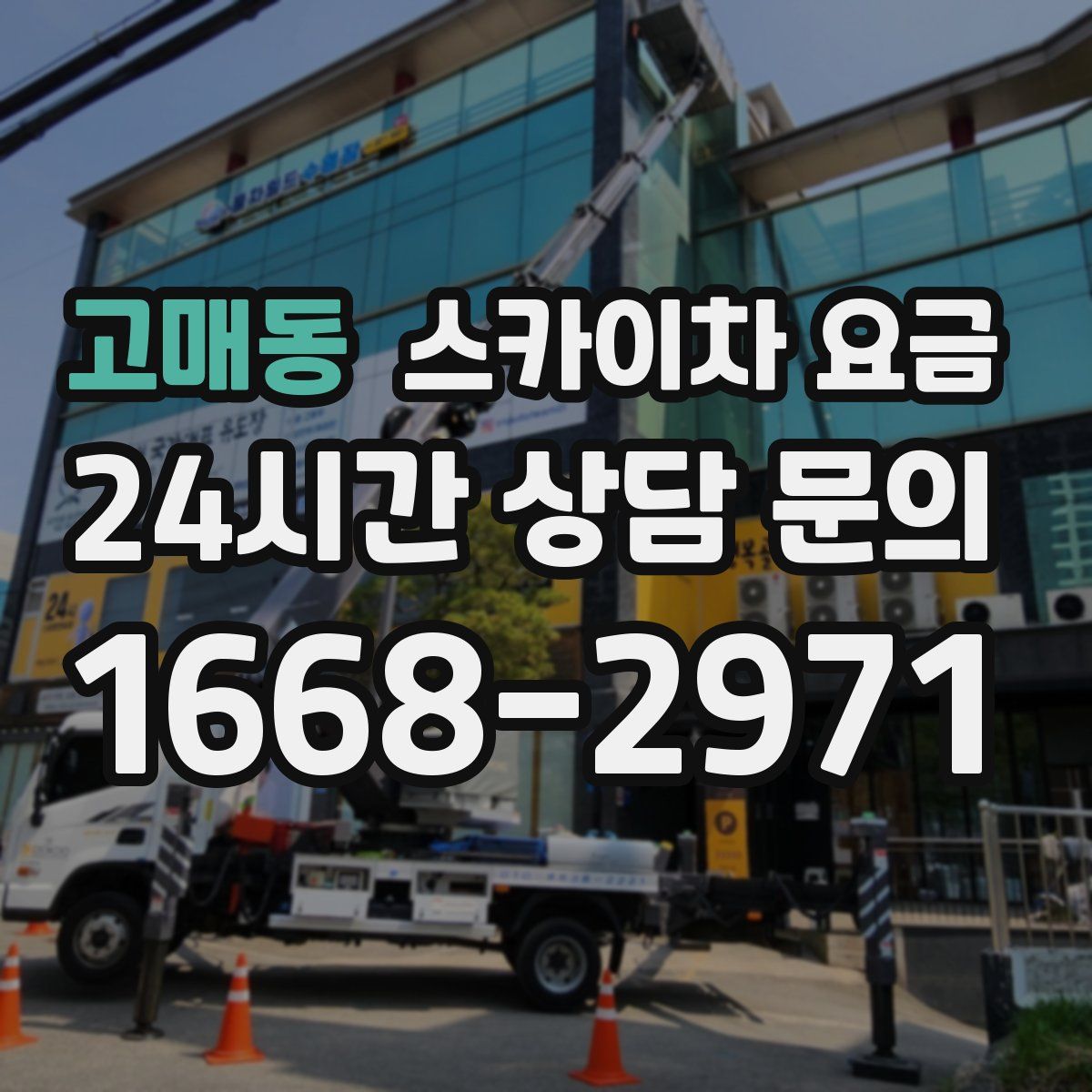 고매동 스카이차 요금