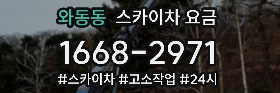 와동동 스카이차 요금