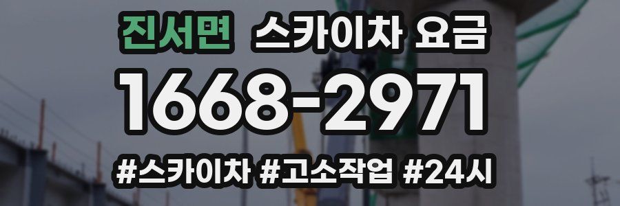 진서면 스카이차 요금