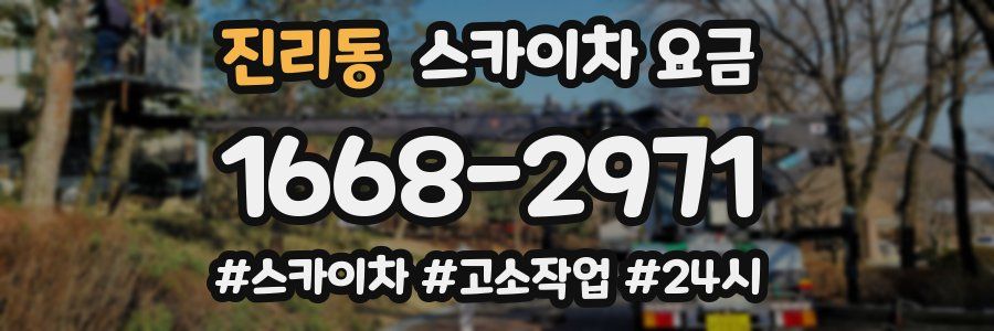 진리동 스카이차 요금