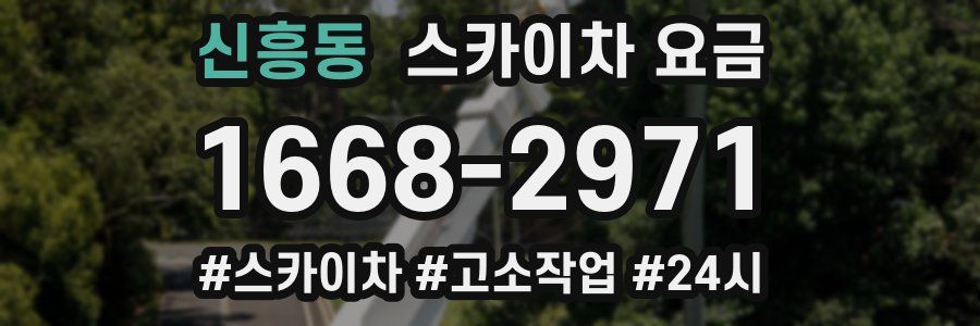 신흥동 스카이차 요금