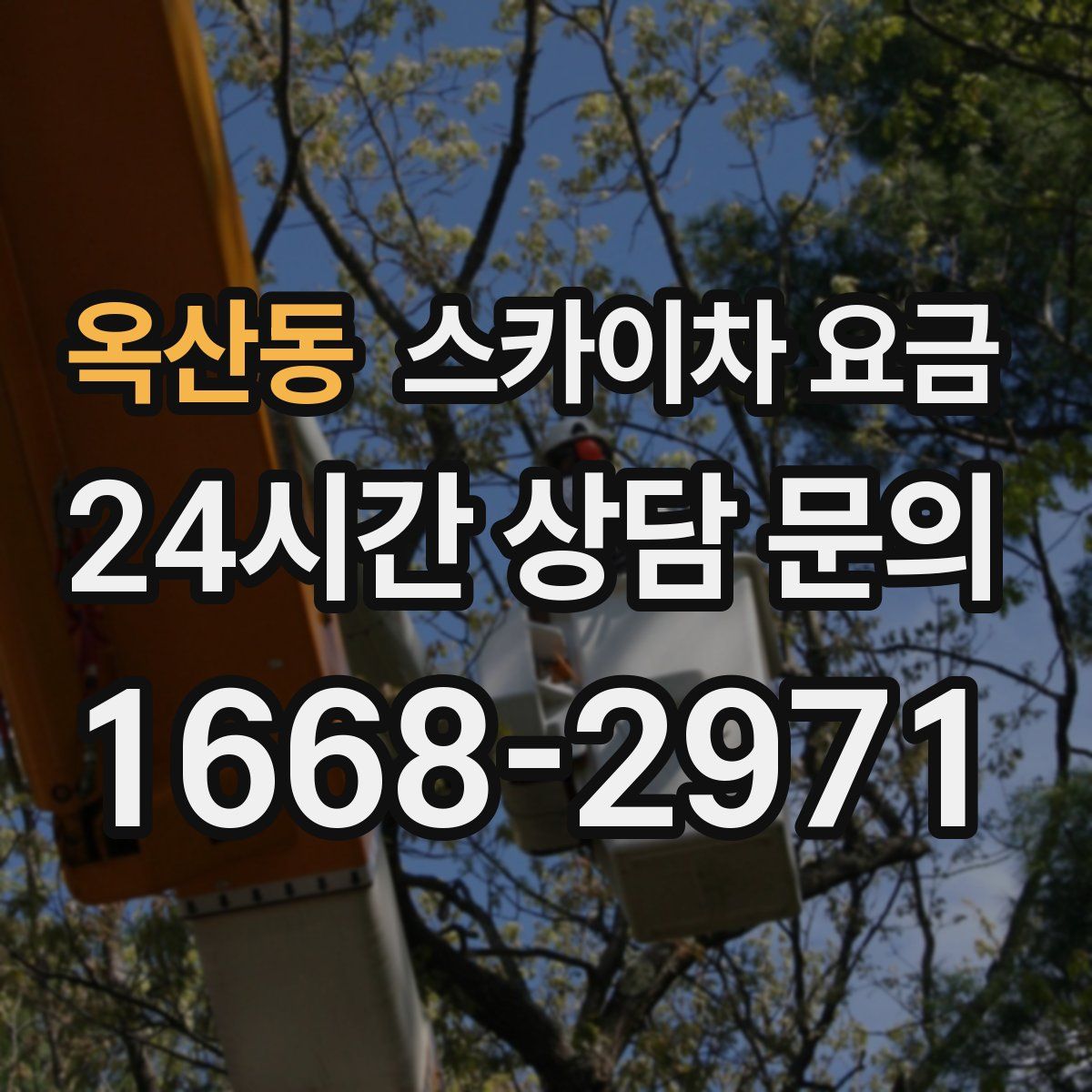 옥산동 스카이차 요금