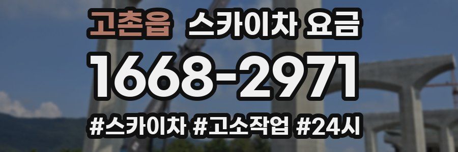 고촌읍 스카이차 요금