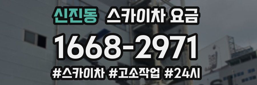 신진동 스카이차 요금