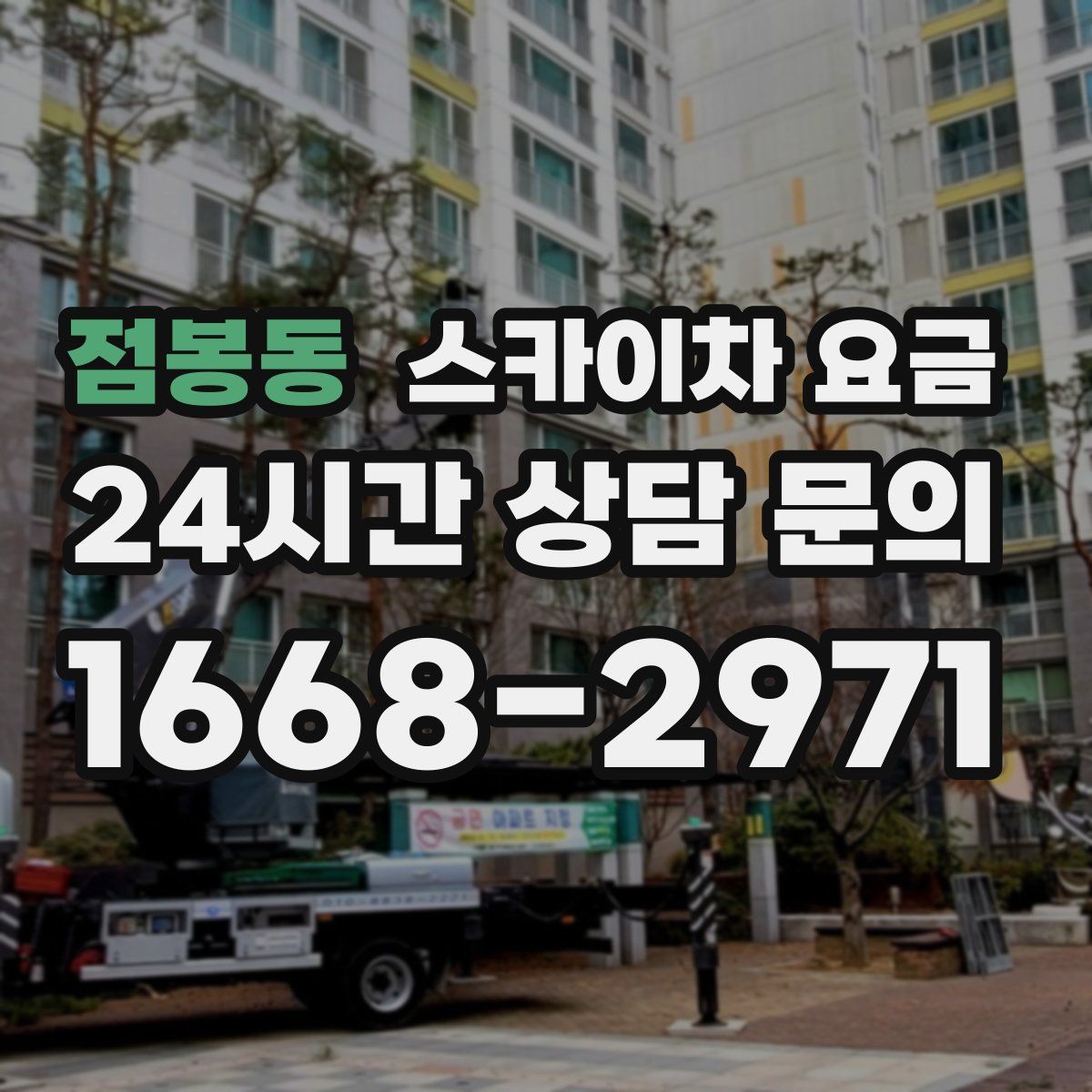 점봉동 스카이차 요금