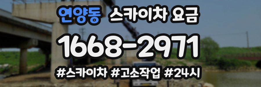 연양동 스카이차 요금