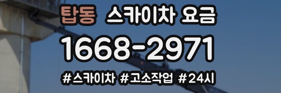 탑동 스카이차 요금